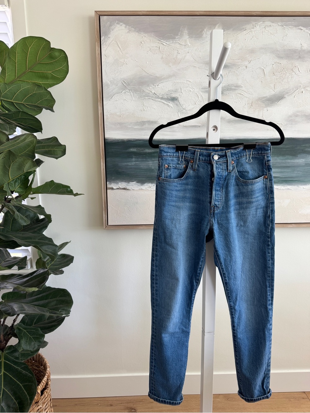 Levi’s 501 skinny 27W 28L